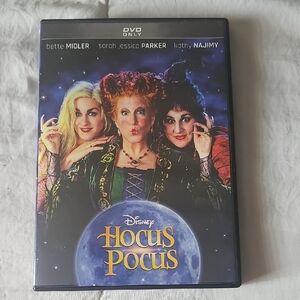 Disney Hocus Pocus DVD with Colorful Cover